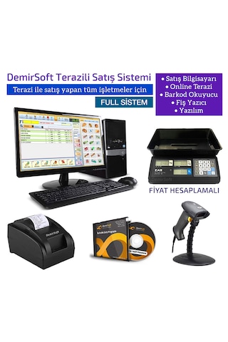 Demirsoft Terazili Satış Sistemi Cas Erjr