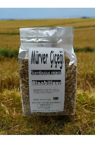 Alanbiliyor Kara Mürver Çiçeği 60 G