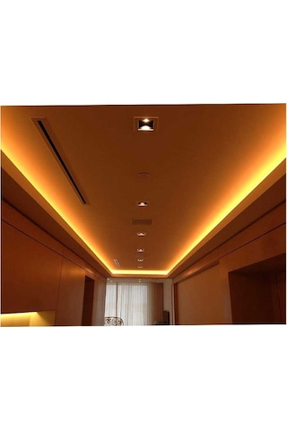 Cata 240 Çipli Led Şerit İç Mekan Amber Cat Ct-4538a