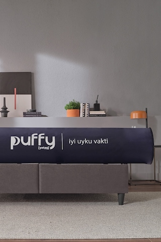 Puffy Relax 7/24 Yün Roll Pack Pocket Yaylı Yatak, 160x200 Cm