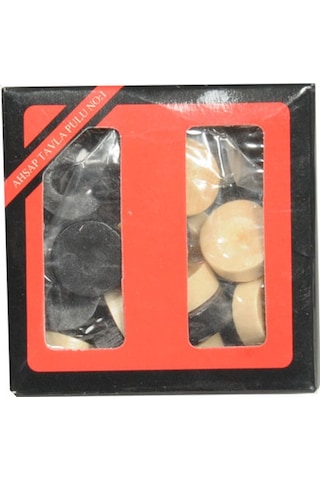 İthal Ahşap Tavla Pulu No:1 Minyon