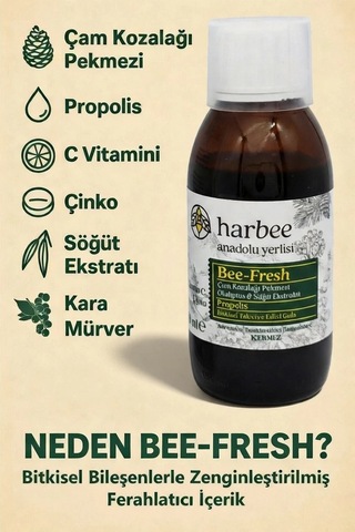Harbee Bee Fresh Takviye Edici Gıda 150 ML