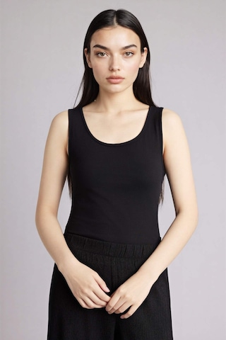 Defacto Slim Fit Basic Yuvarlak Yaka Atlet I1059az26smbk81 Siyah-bk81