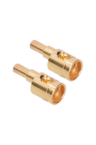 Reedark Araç Ses Sistemi Güç Kablosu Azaltıcı, Saf Bakır Altın Kaplı, 4/0 Awg, 2 Adet, Kolay Kurulum, İyileştirilmiş Konnektör