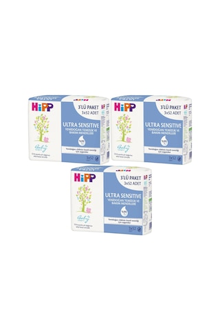 Hipp Baby Sanft Sensitive Yenidoğan Islak Havlu Mendil 52 Yaprak