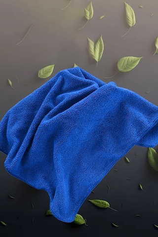 Çok Amaçlı Mikrofiber Temizlik Bezi Mavi 40x40 Cm Temizlik Bezi Araç Temizleme Kurutma Bezi 5 Adet Diğer