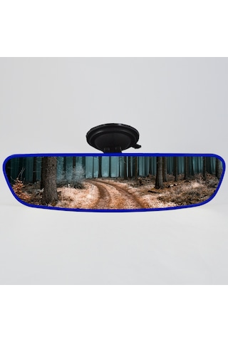 Pırlanta-5 Vantuzlu Universal Dikiz Aynası 25X6 Cm 6 Renk