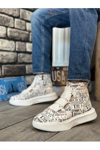 Ba0142 Bantlı Erkek Yüksek Taban Rakamlı Spor Bot Diğer