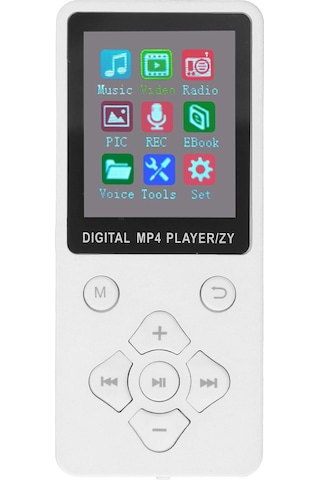 Springsun 1.8 İnç Renkli Ekranlı Bluetooth 5.0 Taşınabilir Müzik Çalar - Hifi Ses Kalitesi, Radyo, Kayıt, E-kitap, 128gb Ekleyebilir - Mavi