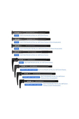 12mm Mtb Bisiklet Thru Ekseni Şaft Arka Hub Cıvataları Bisiklet Tekerlek Ekseni Hub Şaft Çok Renkli