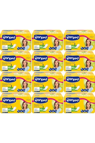 Canped Mesane Pedi Klasik M-Orta Boy 120 Adet