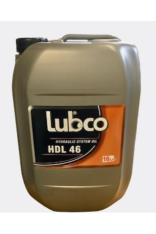 Lubco 46 Numara Teneke Hidrolik Sistem Yağı 16 L