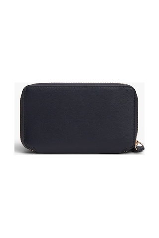 Tommy Hilfiger Th Logotape Compact Zıp Around Kadın Mavi Cüzdan - Aw0aw18699