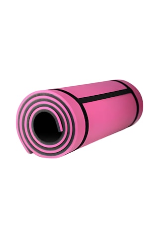 10mm Yoga Matı Pembe Renkli