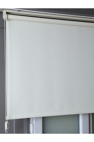 Mat Ekru Kumaş Kaliteli Kalın Güneşlik Stor Perde