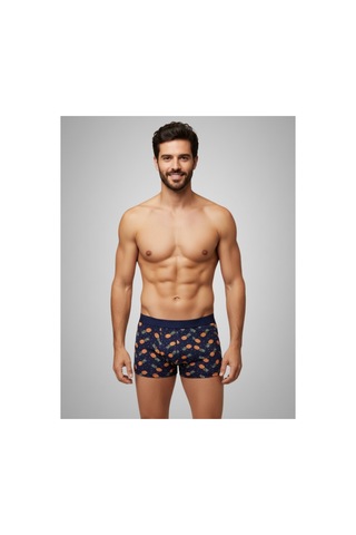 Harry Jons Erkek 6'lı Desenli Renkli Pamuklu Premium Paket Boxer Karışık3 Karışık3