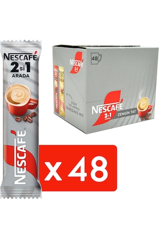 Nescafe 2 Si 1 Arada 48 Adet Hazır