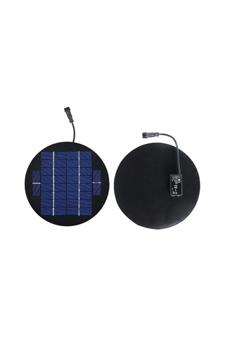 Yaozixa Güneş Enerjili Sürtümsüz Dc Minyatür Pompalı Fantezi, Bahçe/manzaralı Su Görüntüleri İçin, 9v 3w, Maks 190l/h Akış, Ip68 Su Geçirmez Qr-sr09c