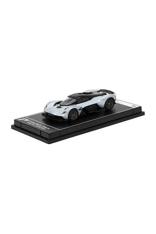 Hyper Car Aston Martin Valkrie Skyfall Silver - League Collection 1/64 Model Araba