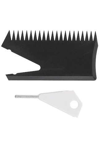 Homyl Plastik Sörf Balmumu Tarak Sup Tahtası Wax Fin Anahtar