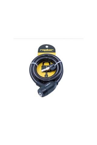 Raptor Bisiklet Anahtarlı Kilit 120cm - 12mm Kalınlık