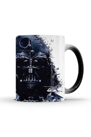 Star Wars Darth Vader Sihirli Kupa Bardak Parlak Siyah Star Wars Darth Vader Sihirli Kupa Bardak Parlak Siyah