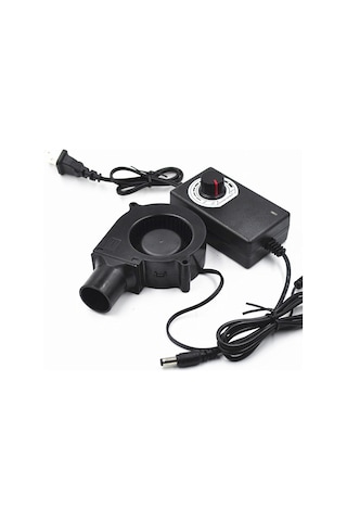 Lemestar Taşınabilir Turbo Üfleyici - Hız Kontrollü, 220v Kamp Barbekü Üfleyici