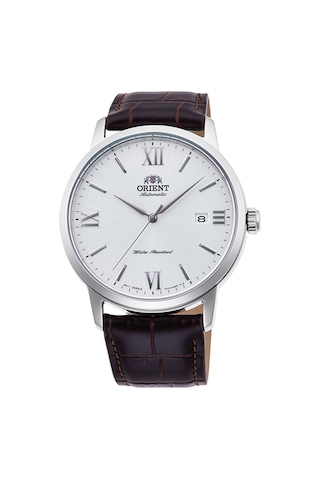 Orient Symphony Ra-ac0f12s30b Otomatik Deri Siyah Gri Kadran Safir Cam 42 Mm Erkek Kol Saati Gri