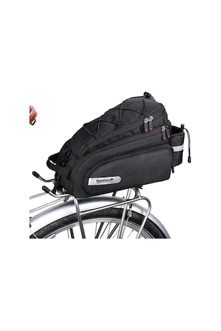 Rhınowalk X20667 Bisiklet Sele Çantası 12 L Su Geçirmez Bisiklet Arka Koltuk Kuyruk Çantası Çok Renkli