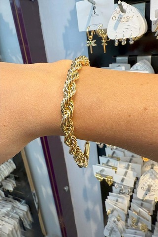 Xuping 14 K Renk Vip Bileklikler Gold