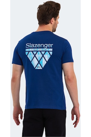 Slazenger PANCO I Erkek  Indigo Tişört
