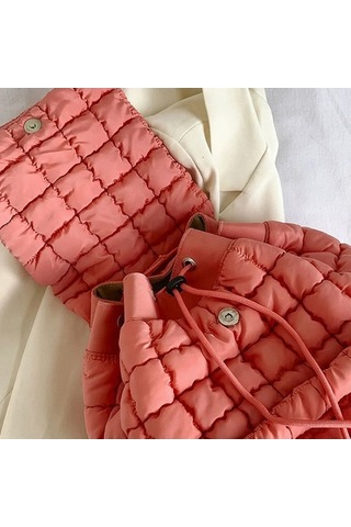 Zyzqstore Ekose Sırt Çantası Kadın Sonbahar/kış Aşağı Çanta - Çok Renkli Seçenekler Çok Renkli