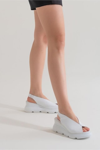 Zeyn Shoes 7672 Beyaz Kadın Ayakkabı 001