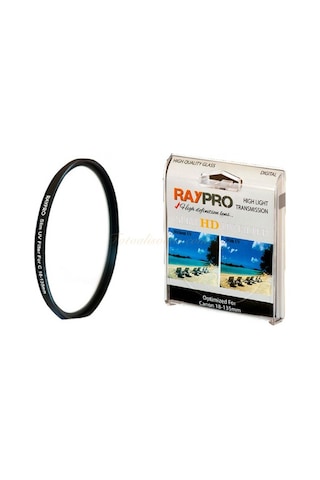 Raypro 67Mm Hd Slim Uv + Polarize Filtre + Ew-73B Parasoley Seti