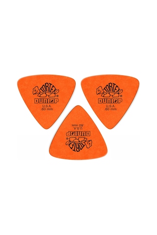 Jim Dunlop 431p.60 Tortex 3 Adet Üçgen Gitar Pena 0.60 Mm Triangle