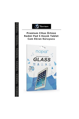 Premium Cihaz Örtüsü Redmi Pad 5 Küçük Tablet Cam Ekran Koruyucu