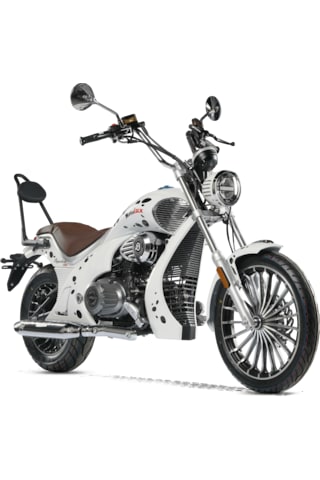 Motolüx Cappadocia 125 CC Chopper Beyaz