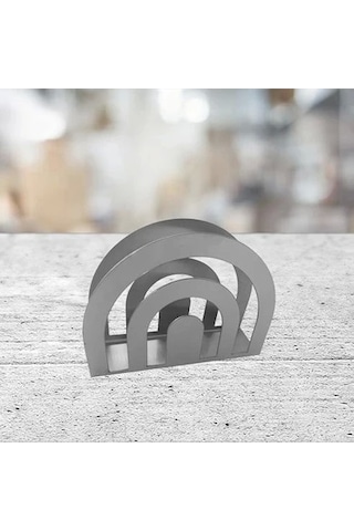 Glare Peçetelik Paslanmaz Çelik Halka Çok Renkli