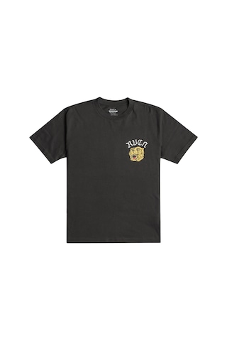 Rvca Rvca Wild Cat Erkek Siyah Tişört 3837 Çok Renkli