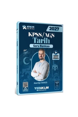 Yediiklim 2027 Kpss Meb-ags Tarih Atölye Soru Bankası Çözümlü - Ahmet Uğur Karakuza