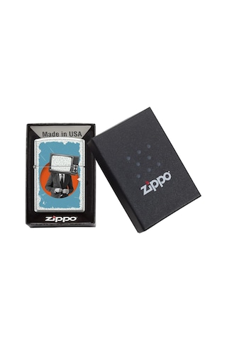 Zippo Retro Tv Head Design Çakmak