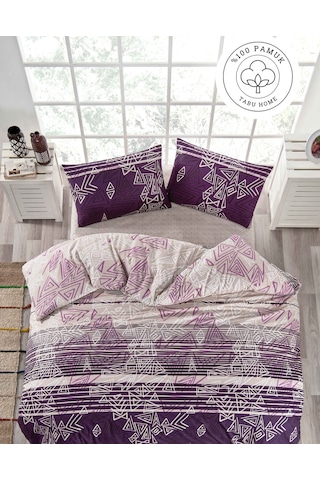 Tabu Home %100 Pamuklu Pyramids Tek Kişilik Nevresim Seti