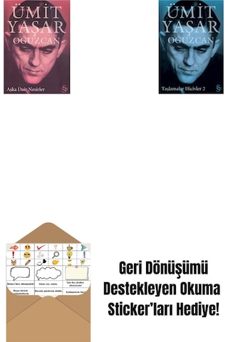 Aşka Dair Nesirler + Taşlamalar Hicivler 2 + Okuma Sticker'ları