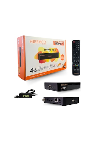 Hiremco Turbo Pro 4 GB 256 MB SSD Uydu Alıcısı