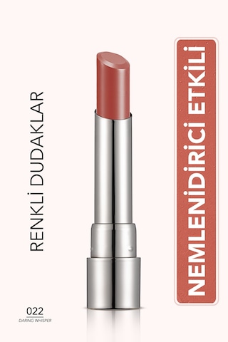 Flormar Sheer Up Yarı Transparan & Parlak Bitişli Nemlendirici Ruj 022 Daring Whisper