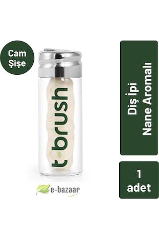 T-Brush Naneli Cam Şişe Diş İpi - 30 metre