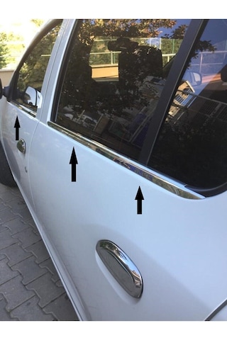 Renault Clio Symbol Sedan Krom Cam Çıtası 2014-2021
