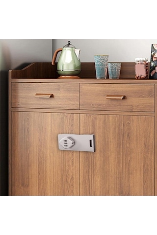 Trendooze Homyl Ahır Kapı Banyo Küçük Kapılar 4.5 Gümüş - Pratik Banyo Aksesuarı