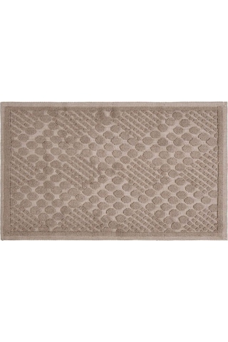 Evidea Soft Kağan 2'li Banyo Paspası - Bej - 60x100 Cm + 50x60 Cm Bej