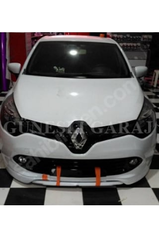 Renault Clio 4 Makyajsız Ön Ek 2 Parça (Plastik) N11.26501